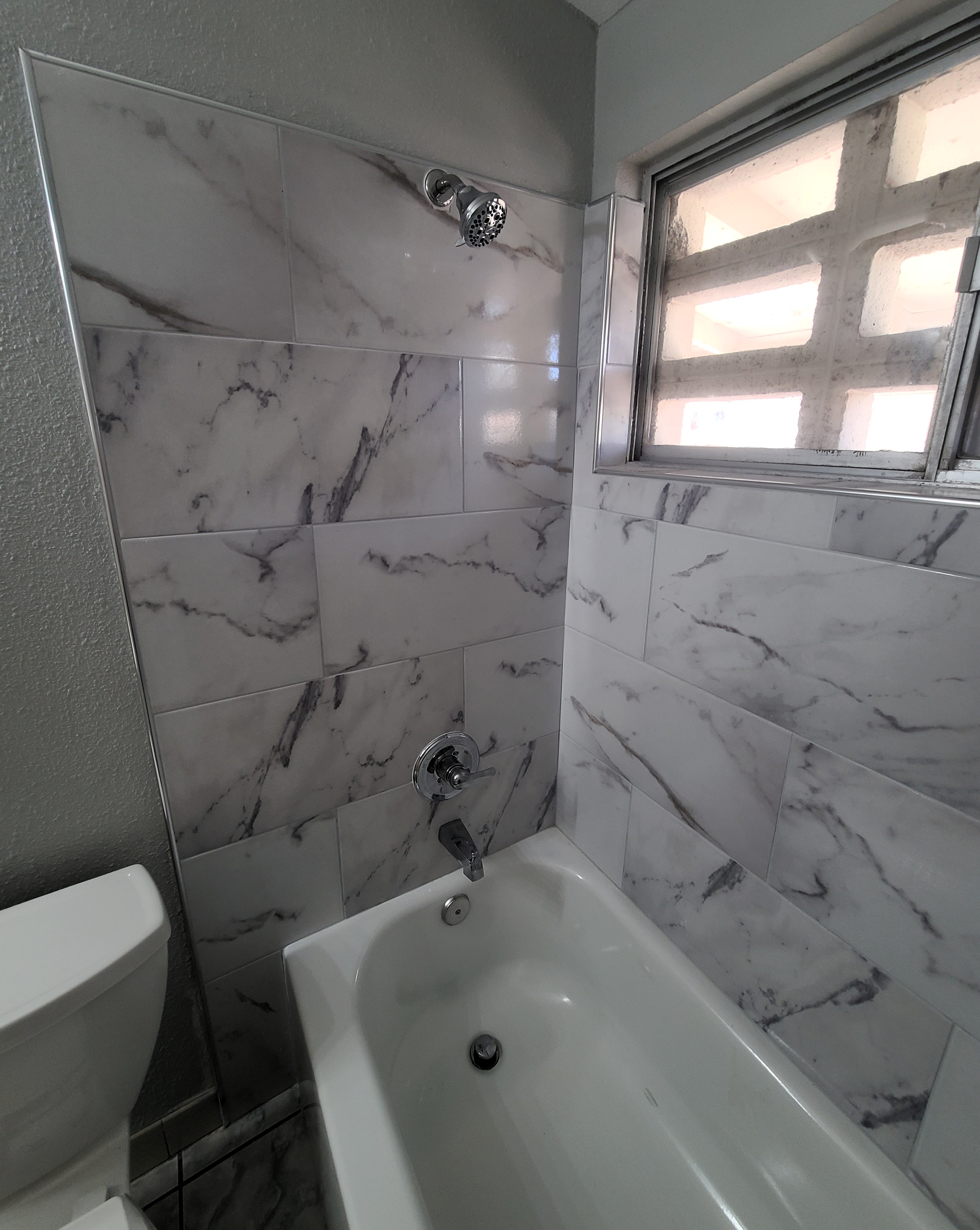 Bath — Penny Tile Accent