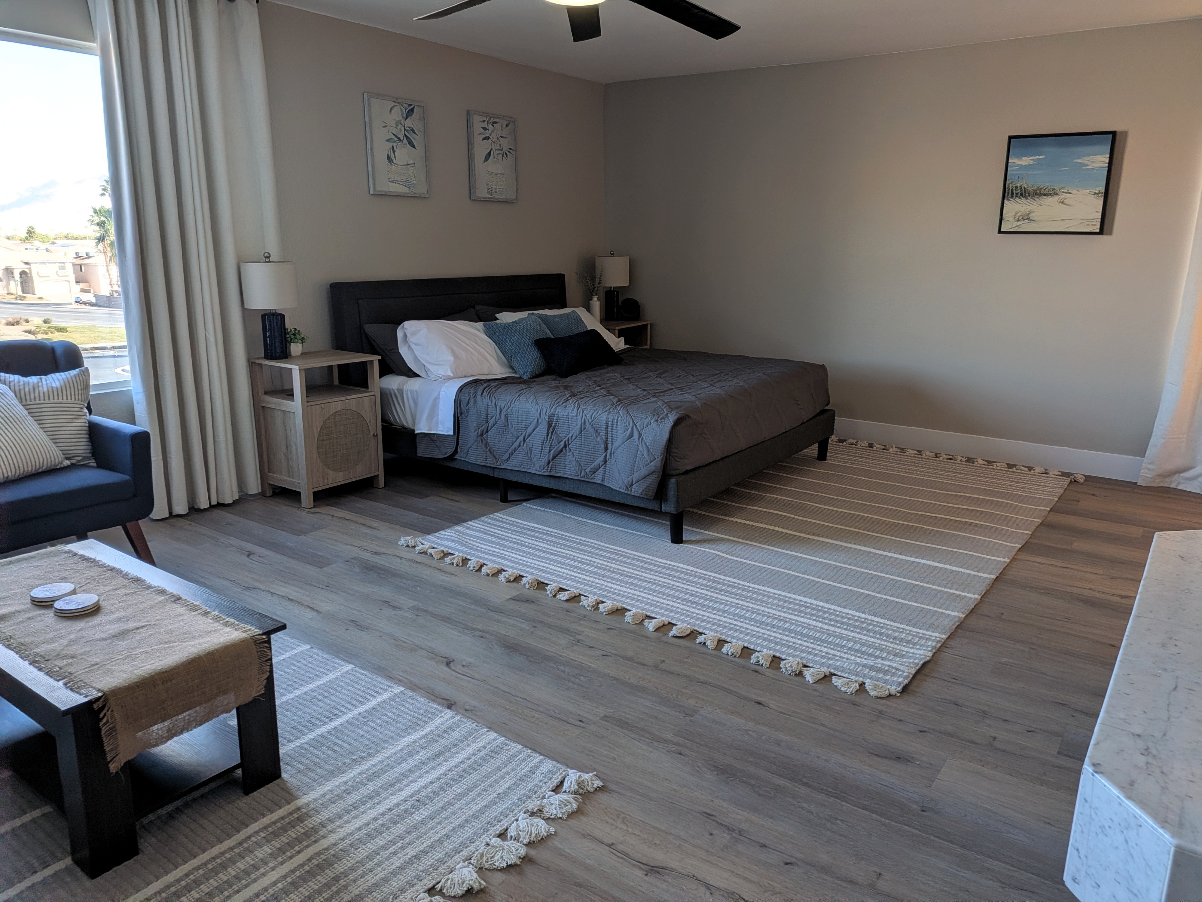 Master Bedroom — Coastal Suite