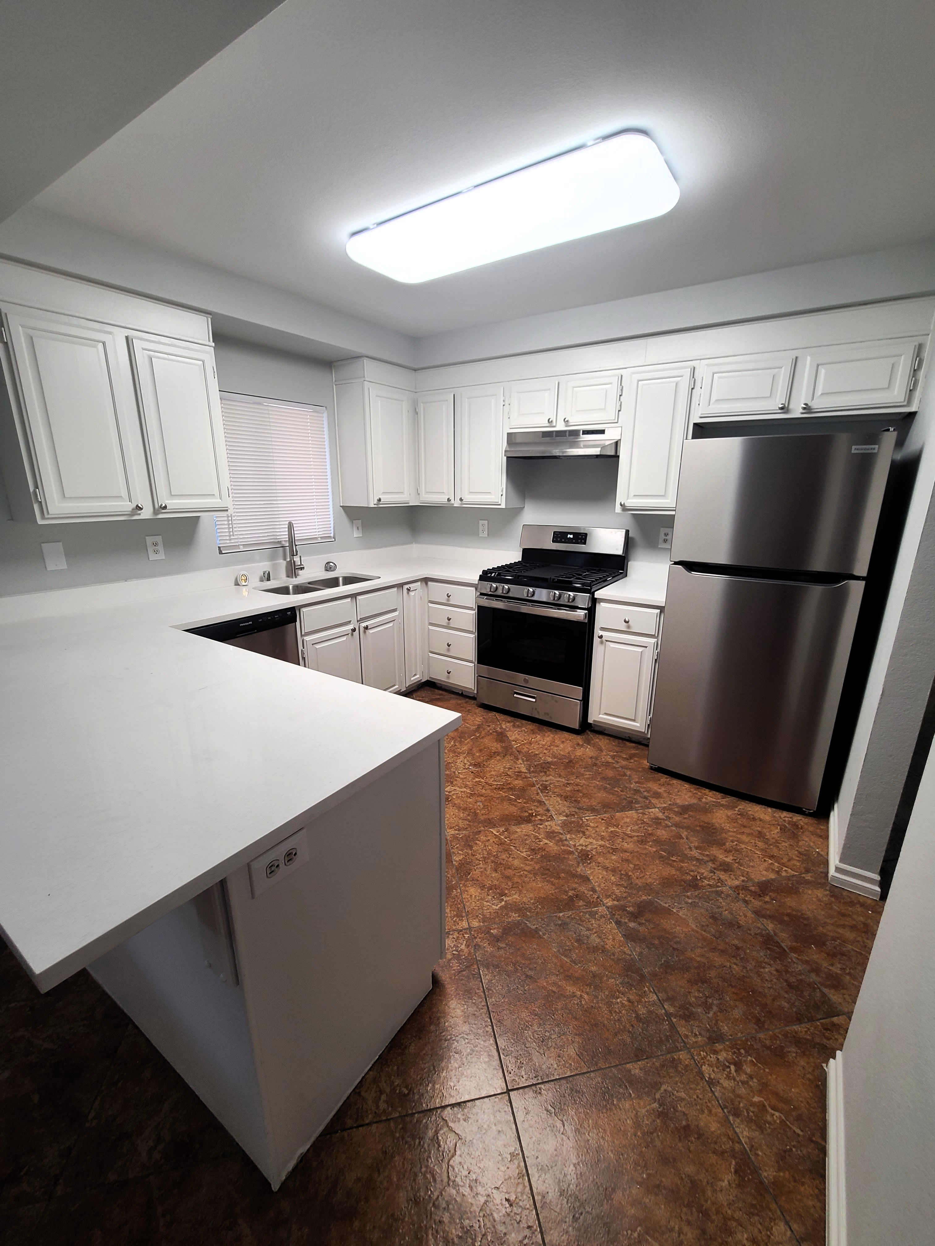 Kitchen — Matte Black Fixtures